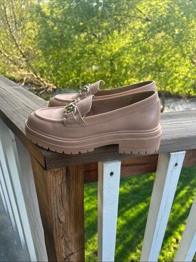 Bottero tan leather loafers